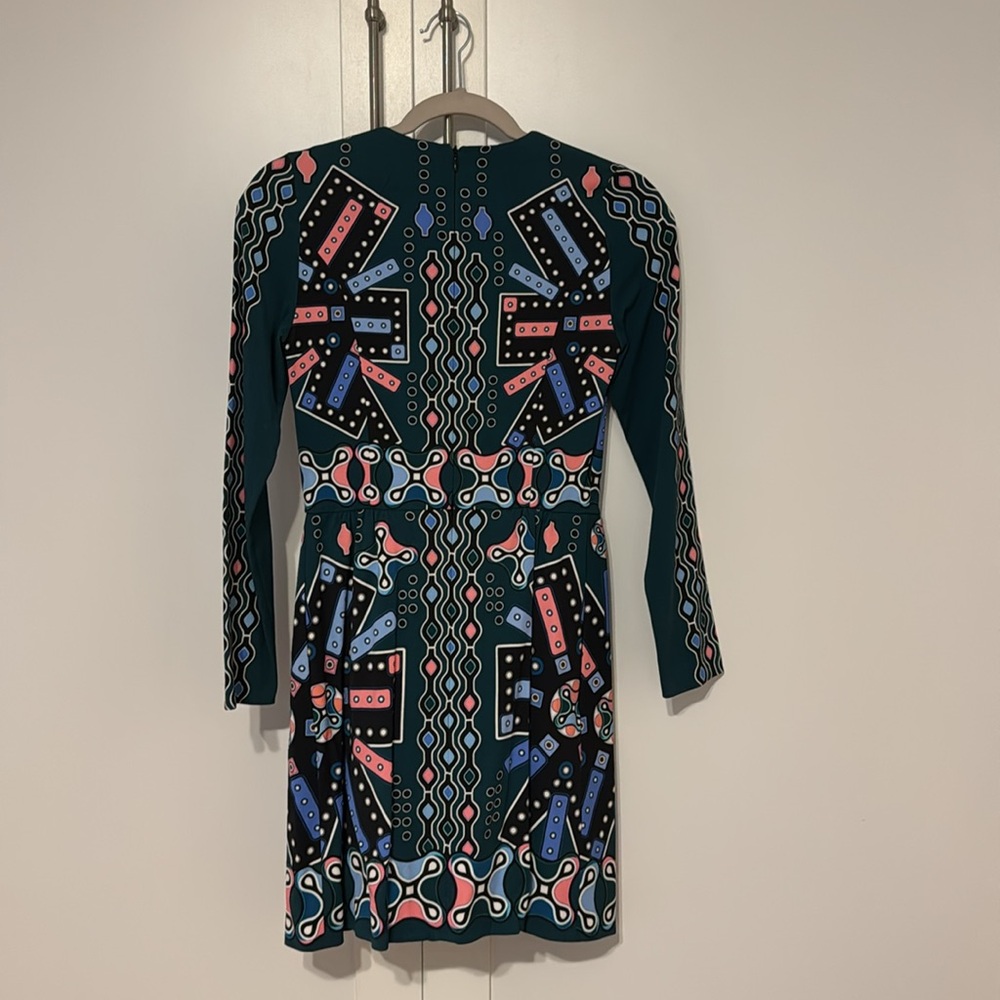 Peter Pilotto geometric long sleeve dress Size 6 - Picture 3 of 6
